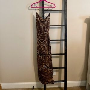 Grrrls Night Leopard Dress - Fashion Nova